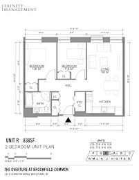  Floor Plan 2 Bedroom 1 Bath