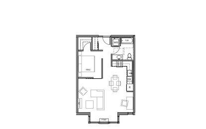  Floor Plan 1H