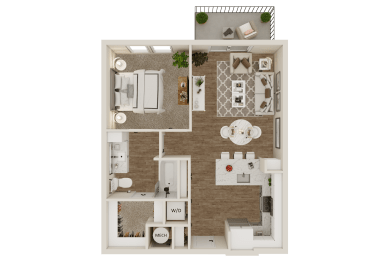 A3 Floor Plan at Lenox Grand, Austin, TX