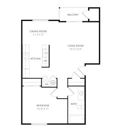 Acropolis Floor Plan at Lion's Gate, Walla Walla