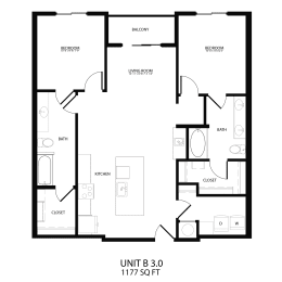 Alton Southern Highlands Apartments in Las Vegas, Nevada B3 Floor Plan