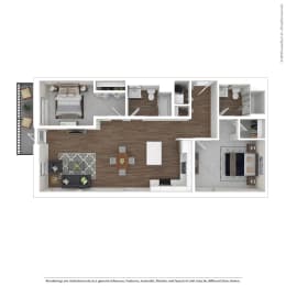 Arterra KC B4 3D Floor Plan