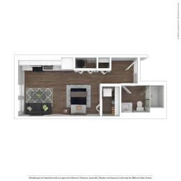 Arterra KC S2 3D Floor Plan