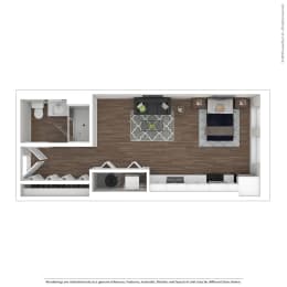 Arterra KC S3 3D Floor Plan