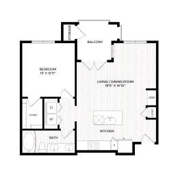 Aura Flagstaff 2D Floor Plan - A1