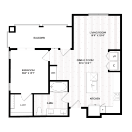 Aura Flagstaff 2D Floor Plan - A2H