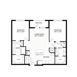 Aura Southgate B3.2 Floor Plan