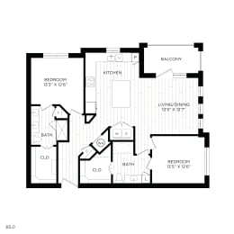 Aura 3Twenty Apartments B5 Floor Plan