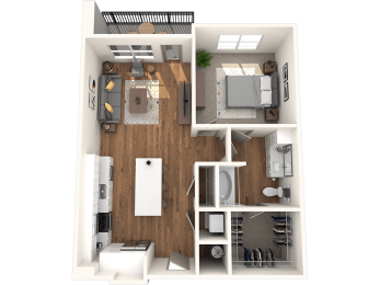 Alton Optimist Park 3D Floor Plan Beehive
