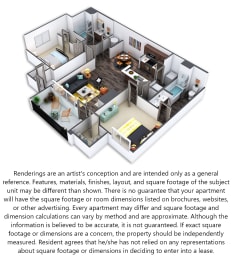 Highline at Cherry Creek Brush Hollow 3D Floor Plan