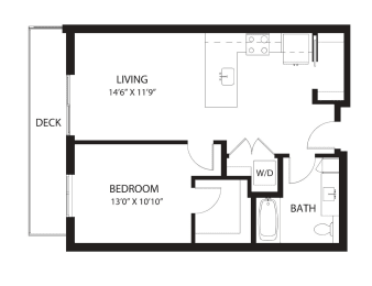 Vela Apartments C14 Floor Plan