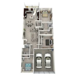 Walden Square Rental Homes C1 Floor Plan