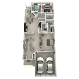 Walden Square Rental Homes C2 Floor Plan