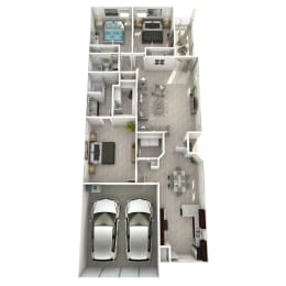 Walden Square Rental Homes C3 Floor Plan
