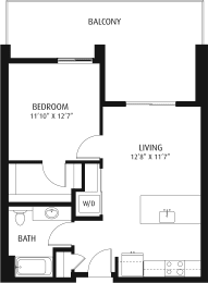 Artix Apartments C3 2D Floor Plan