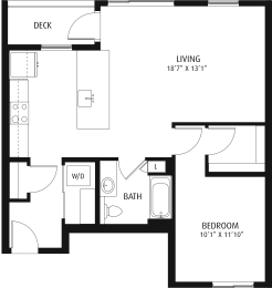Artix Apartments C7 2D Floor Plan