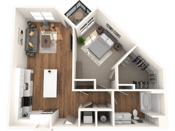 Alton Optimist Park 3D Floor Plan Calliope