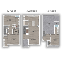3C Floor Plan at Discovery at The Realm, Lewisville, 75056
