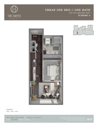 The Hayes on Stone Way Apartments Open A at The Hayes on Stone Way, Seattle, Washington
