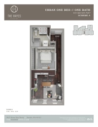 The Hayes on Stone Way Apartments Open B at The Hayes on Stone Way, Seattle