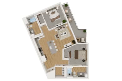 B5 Floor Plan at Lenox Burnet, Texas