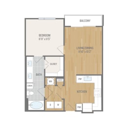 Lyra on McKinney A4 Floor Plan