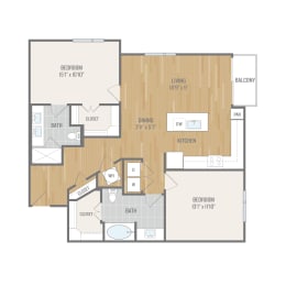 Lyra on McKinney B4 Floor Plan