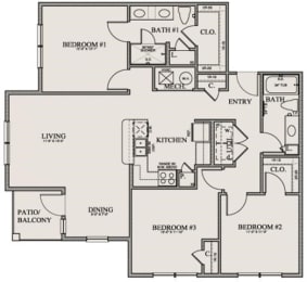 North Gate Apartments Wabamun Floor Plan