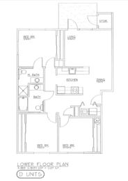  Floor Plan Three Bed Two Bath 60