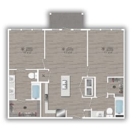  Floor Plan 2B