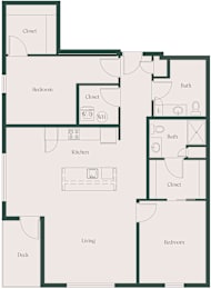 2Bed2Bath_G at Cru at Willows Apartments, Redmond, Washington