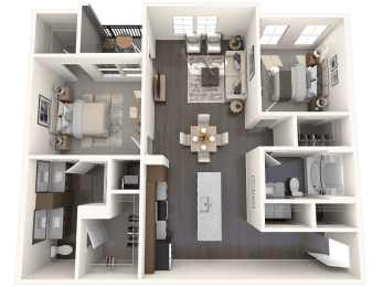 The Ranch at First Creek B2 Floor Plan