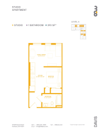 38 Davis_Studio 393 Sq. Ft.