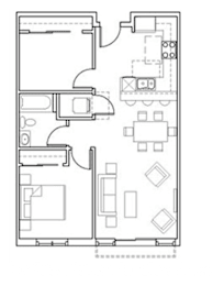 Sweetbriar Apartments in Seattle, Washington A7 Floor Plan