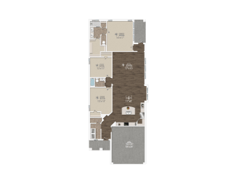 Cottages at the Realm The Alexander Floor Plan