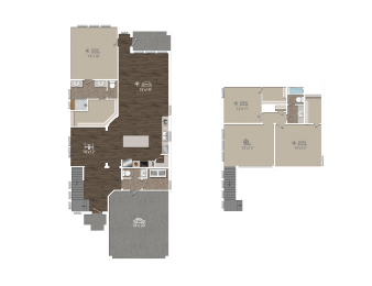 Cottages at the Realm The Anne Floor Plan
