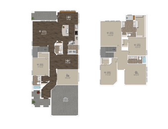 Cottages at the Realm The Arthur Floor Plan