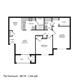 The Crossings at Chapel Hill Fairmount Floor Plan