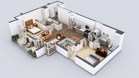 The Fifty Five Fifty B5 Floor Plan