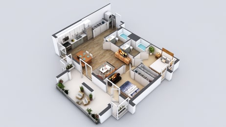 The Fifty Five Fifty B7 Floor Plan