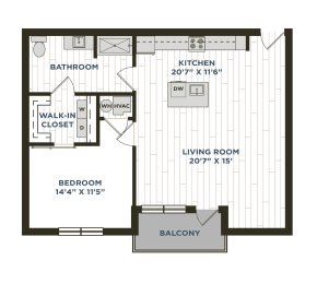The Legend at Beards Hill A2 Floor Plan