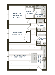 The Legend at Beards Hill B1 Floor Plan