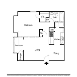 The Monet Springtime Floor Plan