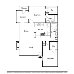 The Monet Windmill Floor Plan