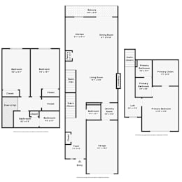 Thrive at Green Mountain Townhomes in Camas, WA Three Bedroom Floor Plan