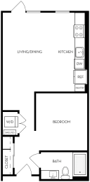 Trovita Rio Apartments in Tempe, Arizona Studio B4 Floor Plan