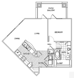 Villas at Sundance A3 Floor Plan