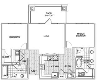 Villas at Sundance B4 Floor Plan