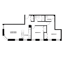 Floor Plan  Suite 203