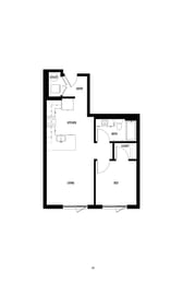 1 bed 1 bath D at The Lucy Boise Apartments, Idaho